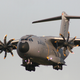 A view of the A400M showing the counter-rotating propellers. Note the opposing curve of the propeller blades. (Curimedia)